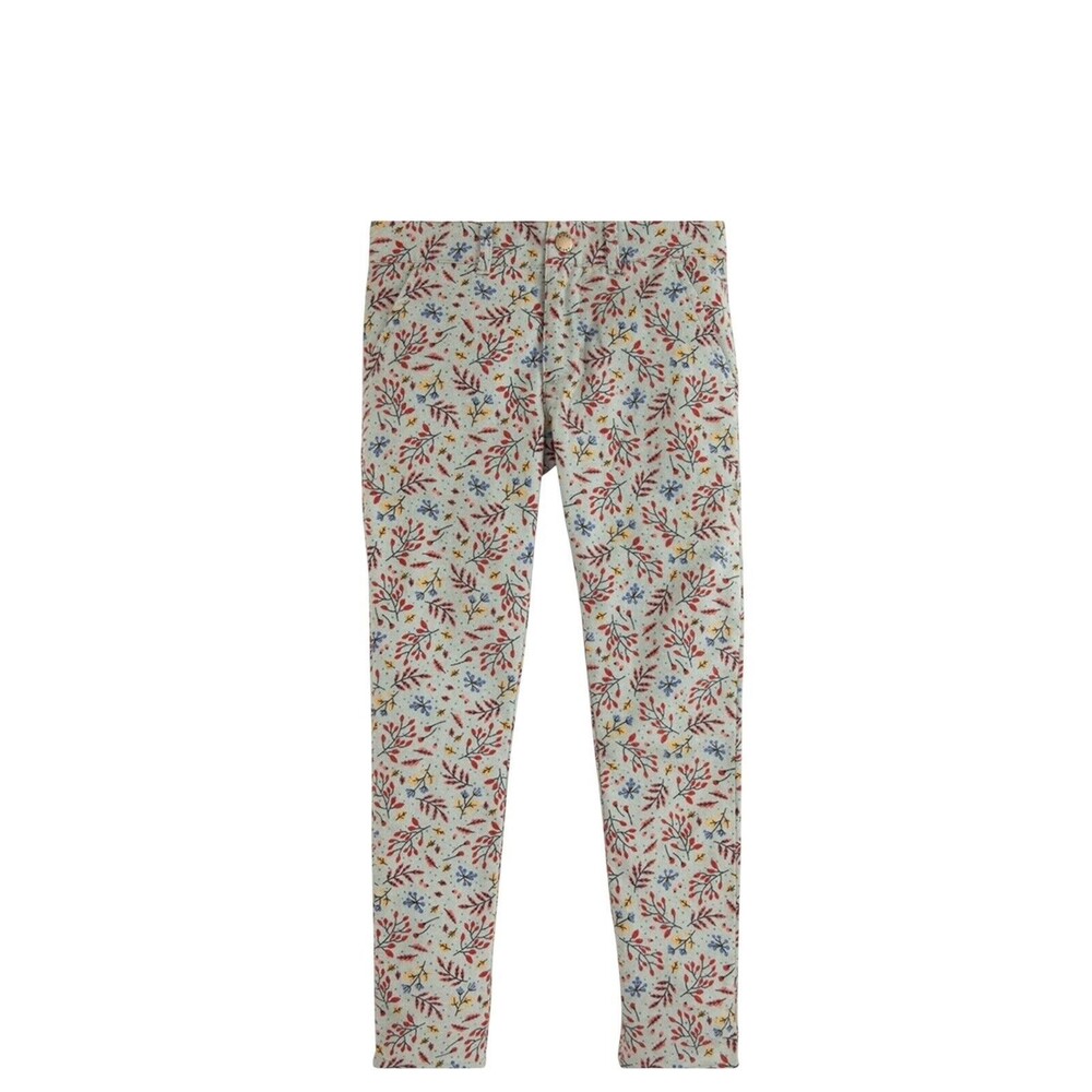Bisby Twiggy Cords Ice Blue Branches New Girl’s Size 8